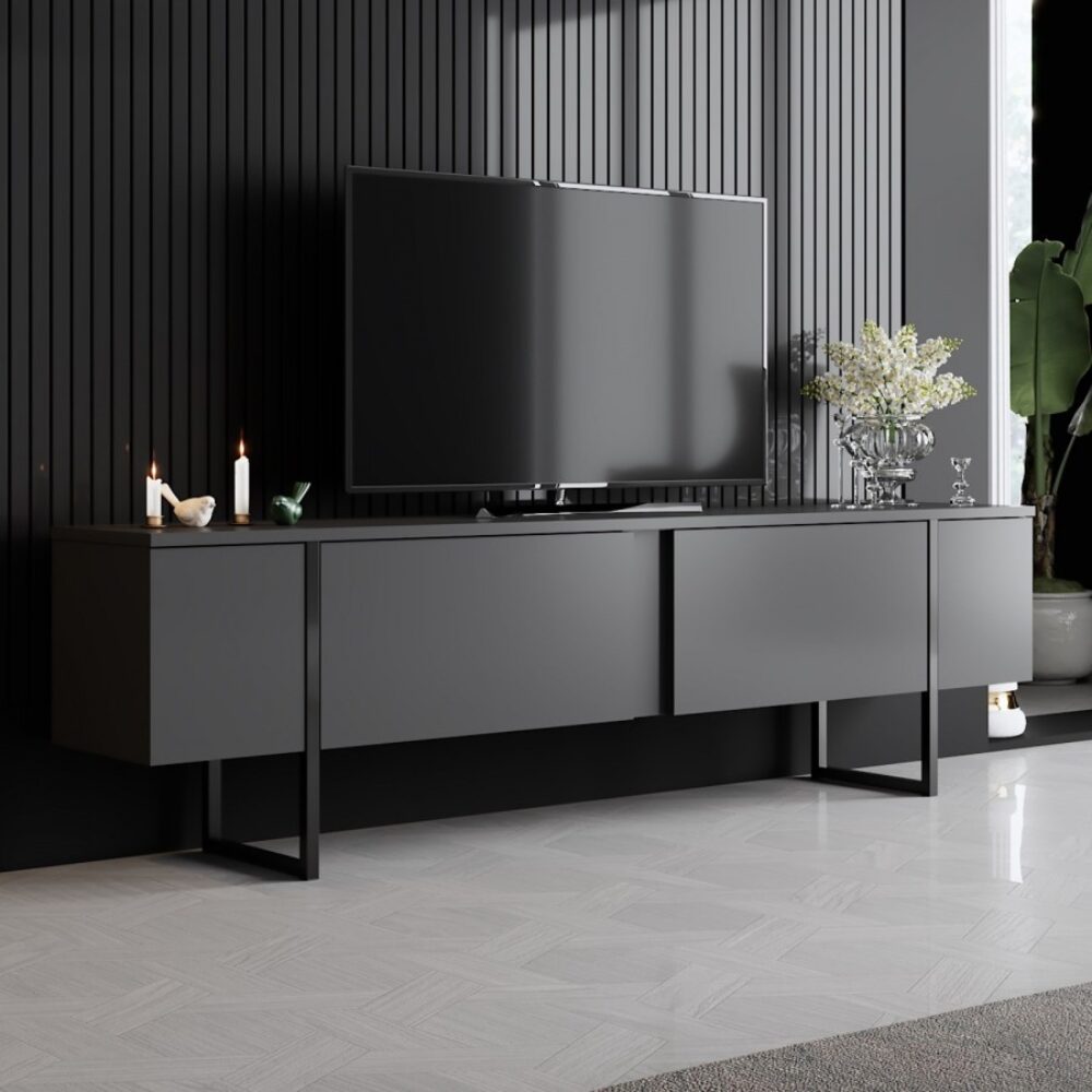 mueble-tv-luxe-antracita-negra-180x30x50